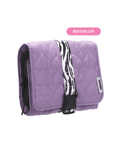 The Ultimate Travel Set – Modulaire Toilettas met Kliksysteem (Paars) - PNK&PLMZ