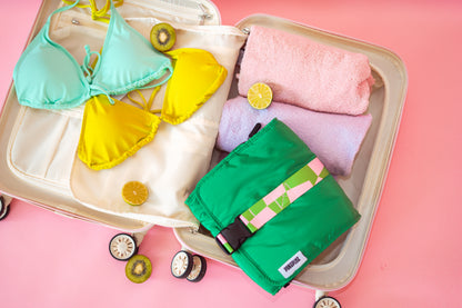 The Ultimate Travel Set – Modulaire Toilettas met Kliksysteem (Groen) - PNK&PLMZ