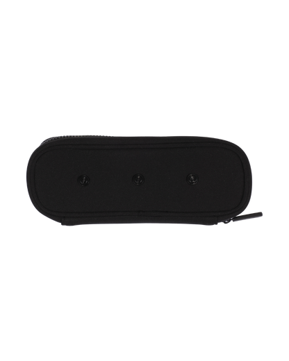 Jetsetter pouch – achterkant transparante make-up tas
