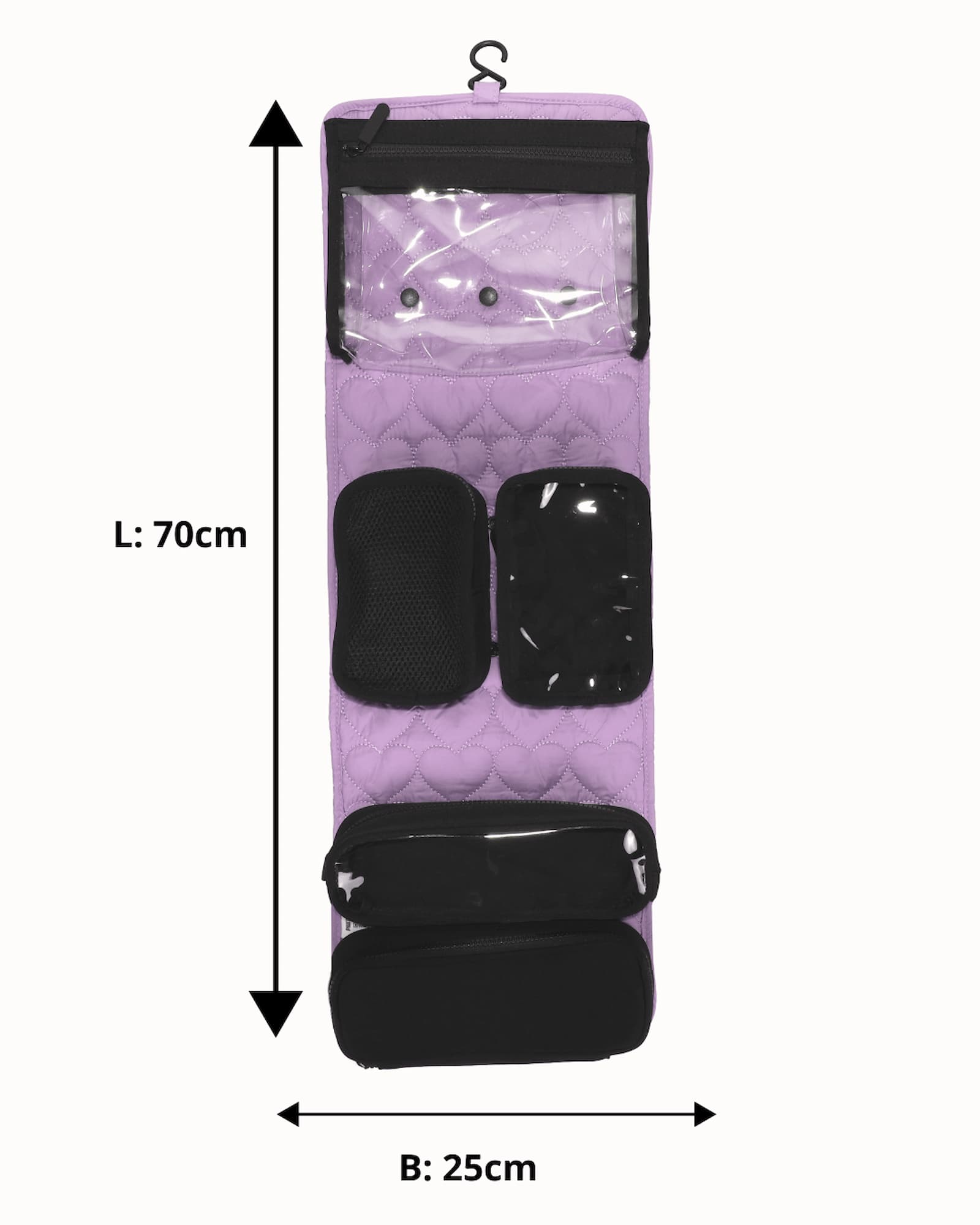 The Ultimate Travel Set – Modulaire Toilettas met Kliksysteem (Paars) - PNK&PLMZ